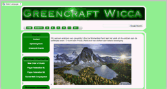 Desktop Screenshot of greencraftwicca.org