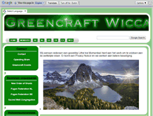 Tablet Screenshot of greencraftwicca.org